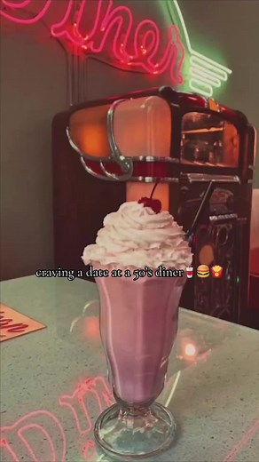 Craving a Date at a 50’s Diner: Classic Milkshakes & Burgers