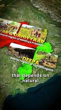 "Shifting Agriculture in India | Map Animation | Indian Geography Explained"