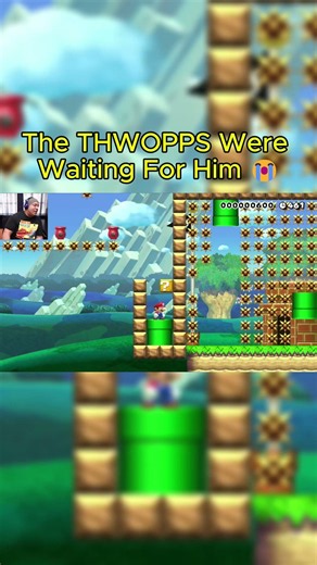 THOSE THWOPPS Back At It Again 💀 😂 #dashiegames #mario #gaming #shorts