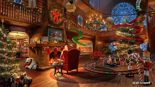 4.3K views · 125 reactions | Our Santa’s Workshop DISH scape was made for you and your family to enjoy as you get festive this holiday season. Tune in on Channel 305. | Erik Carlson | Facebook