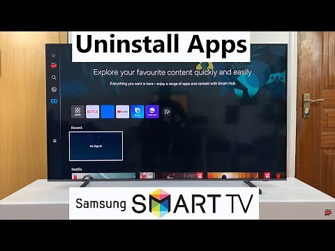 How To Uninstall Apps On Samsung Smart TV