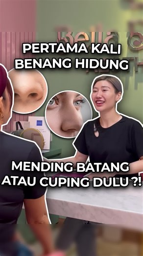 Benang Hidung: Batang atau Cuping Dulu?