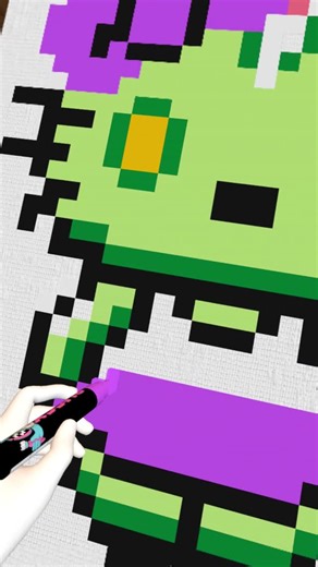 Painting VR on Instagram: "Zombie Hello Kitty! #PaintingVR #MetaQuest 🐈👾"