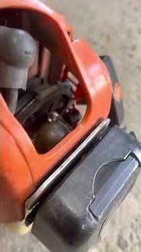 Repair Stihl weed trimmer throttle stuck wide open (easy fix)
