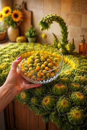 Part 1. ASMR Floral Faucet: Real Flowers Pouring from the Kitchen Tap