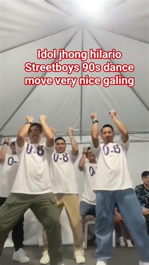 idol jhong hilario Streetboys 90s dance move very nice galing #shorts #trending #trendingshorts