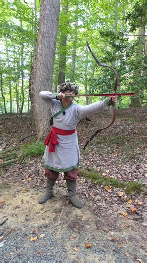 This isn’t fantasy—it’s history in action. 🛡️🏹 We’re testing a historically accurate Viking shield built just like the originals, designed to pivot on impact the way warriors actually used them. Facing off against it is an 80-lb Mongol composite bow, one of the most powerful and advanced weapons of its time. By firing authentic arrows, we’re putting experimental archaeology to the test: can the shield’s “give” really reduce arrow penetration? The answer might change how you see ancient warfare