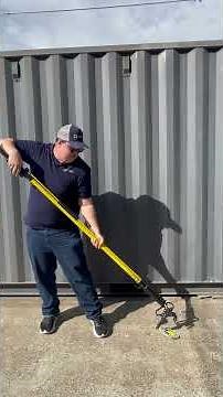 Bird flight diverter only requires standard shotgun stick to install on wires