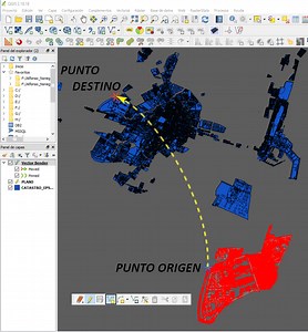 Georreferenciar archivos vectoriales (*.dxf) en QGIS