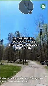 Lieber State Park Recreation Area: RVING IN INDIANA STATE PARK VIRTUAL TOUR