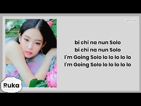 JENNIE SOLO Easy Lyrics