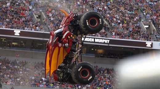 Get to know Bakugan Dragonoid, one of the coolest looking Monster Jam trucks ever 🀄️ #MonsterJam Spin Master Global Spin Master Power Zone @Camden Murphy | Monster Jam