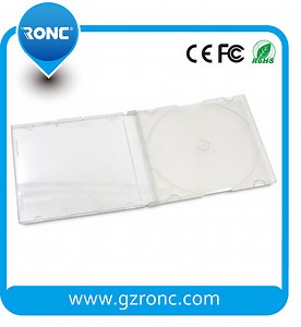 [Hot Item] 5.2mm All Transparent CD Jewel Case for Blank CD/DVD