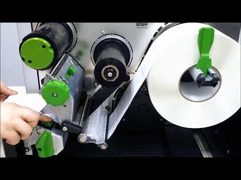 TSC MH240T Loading the Label Media - Saito Labels