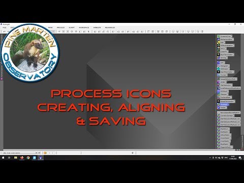 PixInsight - Process Icons - Creating, Aligning & Saving