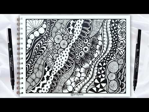 Doodle Patterns | Zentangle Patterns | Zendoodle Patterns