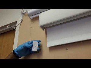 LUTRON "Triathlon" Roller Shade - Setting limits with a Pico transmitter