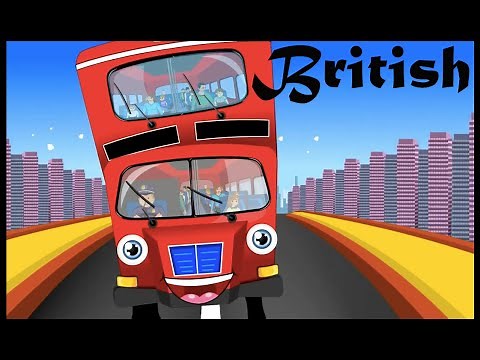 The Wheels On The Bus in London | Nursery Rhymes | Wheels On The Bus Songs Collection