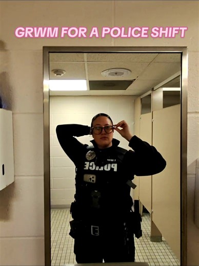 Do we like the @raybanmeta point of view? 👓 #grwm #policeofficer #morningroutine #raybanmeta #femalecop