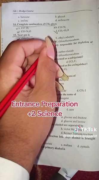 Entrance Preparation for Science Students