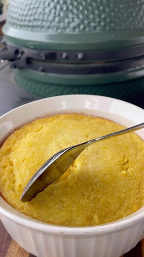 6.7M views · 111K reactions | File this under super easy! Love making this corn casserole dish. #reels #grillinwithdad #grill #bbq #corn #casserole #thanksgiving #eeeeeats #nomnom #foodie #biggreenegg #bge #lunch #recipe | Grilling with dad | Facebook