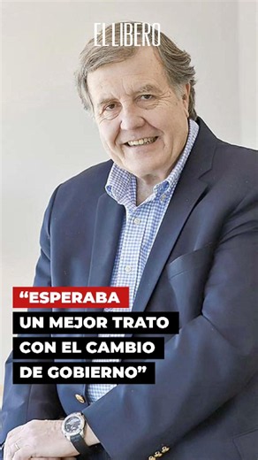Patricio Melero and the 12.5% U.S. tariff: "I expected better treatment with the change of govern...
