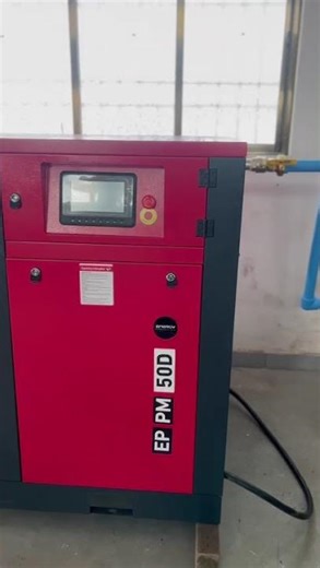 50 HP PM VFD Screw Air Compressor | Complete Setup & Installation Video #industrial #aircompressor