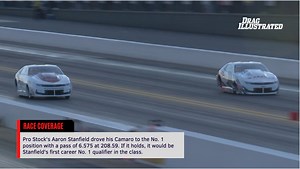 The top qualifiers at zMAX Dragway did not disappoint during the NHRA Carolina Nationals. Check out all the best runs right here, including side-by-side 330 mph runs in Funny Car, Pro Mod's 5.79-second nitrous pass and a super strong run from Aaron Stanfield in Pro Stock amongst others. 📹: Courtesy NHRA Communications. | Drag Illustrated