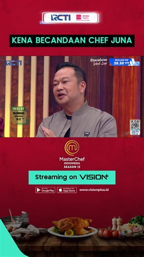 Chef Juna Streaming MasterChef Indonesia Season 12
