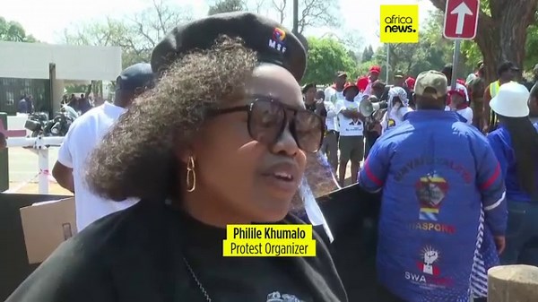 Eswatini protesters rally at US Embassy over deportation deal