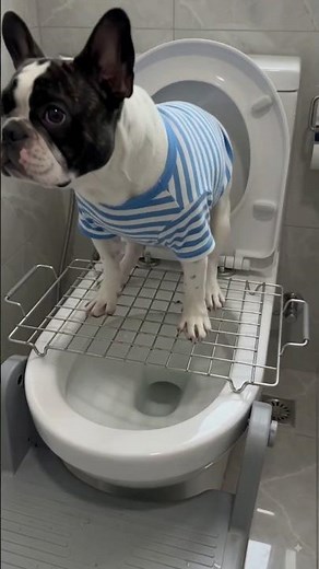 This Puppy Just Built His Own Toilet 😂🐶