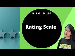 Rating Scale | Assessment Method