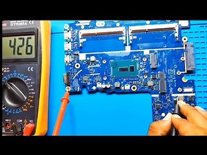 Laptop Board Complete Testing (Dignose) || Laptop Motherboard inpedance Check #repair