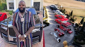 Rick Ross Flaunts 100-Car Collection... Despite Not Having A Driver's License