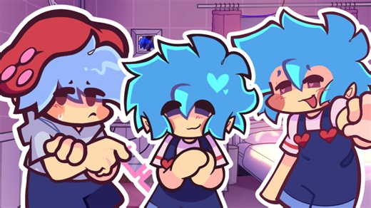 全流程 100%准确率【FNFx米塔】BiSide FNF MiSide