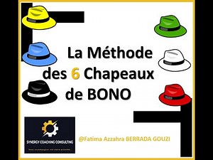 LA METHODE DES 6 CHAPEAUX DE BONO - SYNERGY COACHING CONSULTING BY BERRADA