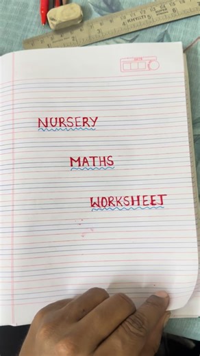 Sandesh Sukumaran on Instagram: "🔢 Little hands, big maths thinking! ✨ Our Nursery Maths Worksheet helps tiny learners explore numbers, counting, matching, and basics in a fun and stress-free way 🖍️📘 Learning maths starts with play, practice, and confidence—and this worksheet does it all! 💡👶 #NurseryMaths #EarlyMathSkills #TinyLearners #LearningThroughPlay #WorksheetsForKids"