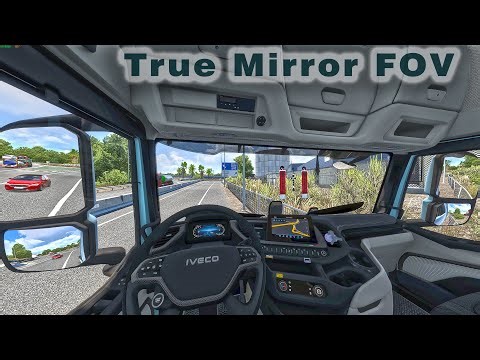 [ETS2 1.57] True Mirror FOV ETS2 Mod