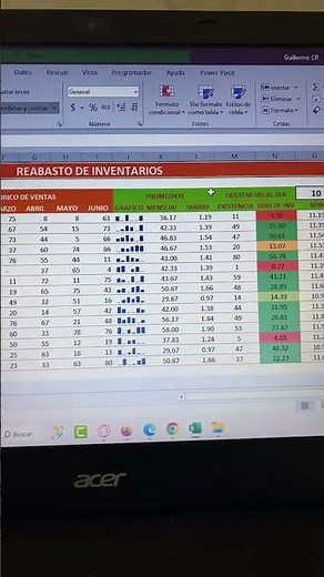 Inventory Replenishment and Restocking (MRP Template) #excel #tutorial #office #exceltips #formula