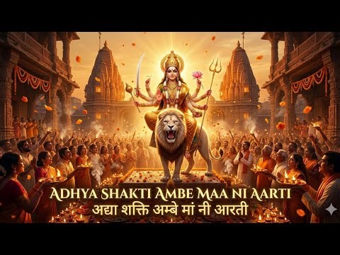 Adhya Shakti Aarti by Kinjal Dave | Jay Ambe Maa | Gujarati Navratri Aarti