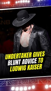 The Undertaker shared life-changing advice! 🥋 Blunt & valuable feedback! 🗣️ Could this be a game-changer for Ludwig? ⚡️ . . . #LudwigKaiser #TheUndertaker #WrestlingAdvice #CareerGoals #FutureChampion #WWE #ProWrestling #Motivation #LegendaryMoments | Sportskeeda Wrestling