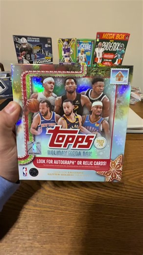 Topps Basketball Holiday Mega Box Unboxing