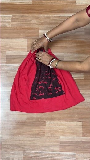DIY hanging kitchen towel made with old t shirt #towels #oldtshirt #youtube #diy