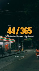 The most wasted of days is one without laughter 🙌 | Anything goes On