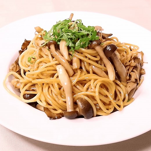 きのこたっぷりバター醤油スパゲティ 作り方・レシピ | クラシル