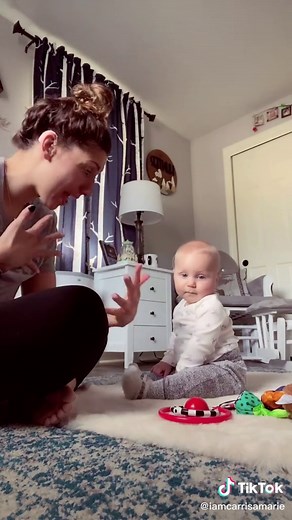 Mother Signing 'You Are My Sunshine' in ASL for Deaf Son