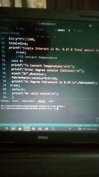 Switch Statement In C program | switch case | C program | in VS code #vncconnect #costv