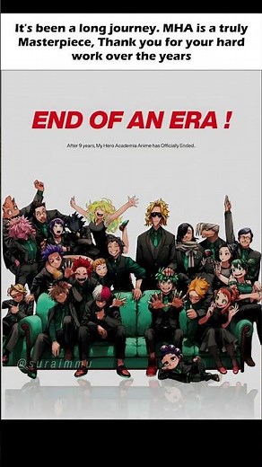 A JOURNEY IS OVER. THANK YOU, MHA 😭💔 | My Hero Academia | Deku | #deku #myheroacademia #shorts #fyp