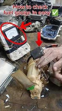How to fix fuel gauge in easy ✅ #youtubeshorts