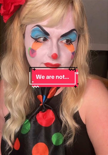 #crazy #clown #clownmakeup #wig #